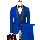 Men 3 Pieces Suit Set Men Wedding Suits Groom Tuxedos shopluxelook.store