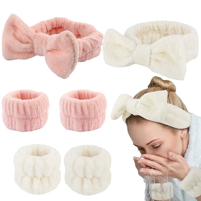 Makeup Headband Puffy Sponge Spa Head Bands