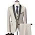 Men 3 Pieces Suit Set Men Wedding Suits Groom Tuxedos shopluxelook.store