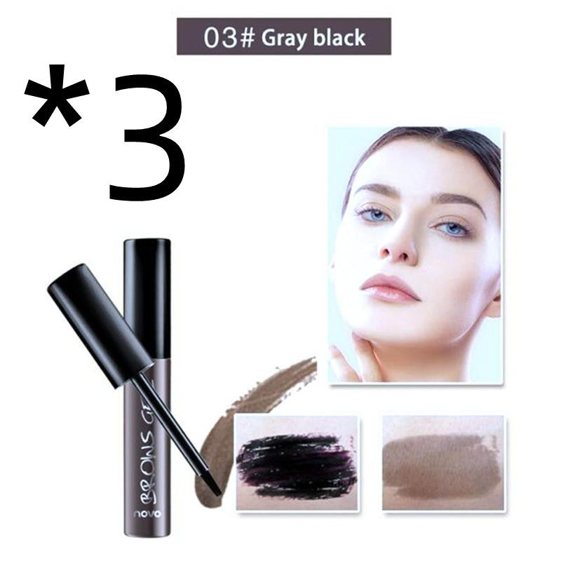 Peel Off Brown Black Eye Brow Tattoo Tint Waterproof Long-lasting Professional Eyebrow Gel Cream Mascara Eye Makeup Cosmetics