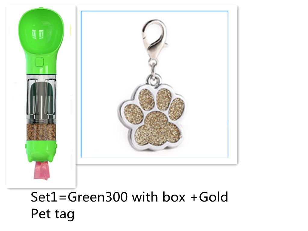 pet multifunctional water cup-Pet multifunctional water cup Going with the dog-shopluxelook.store