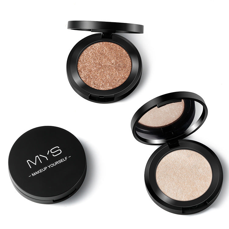 MYS Brand Face Makeup Powder 6 color Waterproof Minerals Shimmer Brigh