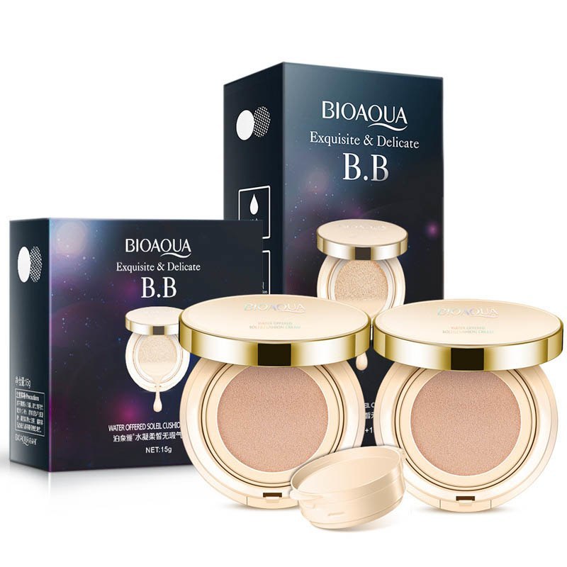 Bioaqua Air Cushion BB Cream 3 Color Concealer Moisturizing Foundation