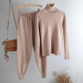 Sweater Casual Suit Pants Female Autumn And Winter Thick Thermal Knitting - shopluxelook.store