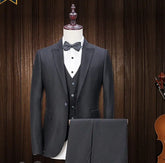 Three-piece suit jacket men shopluxelook.store