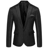 Solid Color Small Suit Hot Sale Men One Button Suit shopluxelook.store