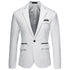 Solid Color Small Suit Hot Sale Men One Button Suit shopluxelook.store