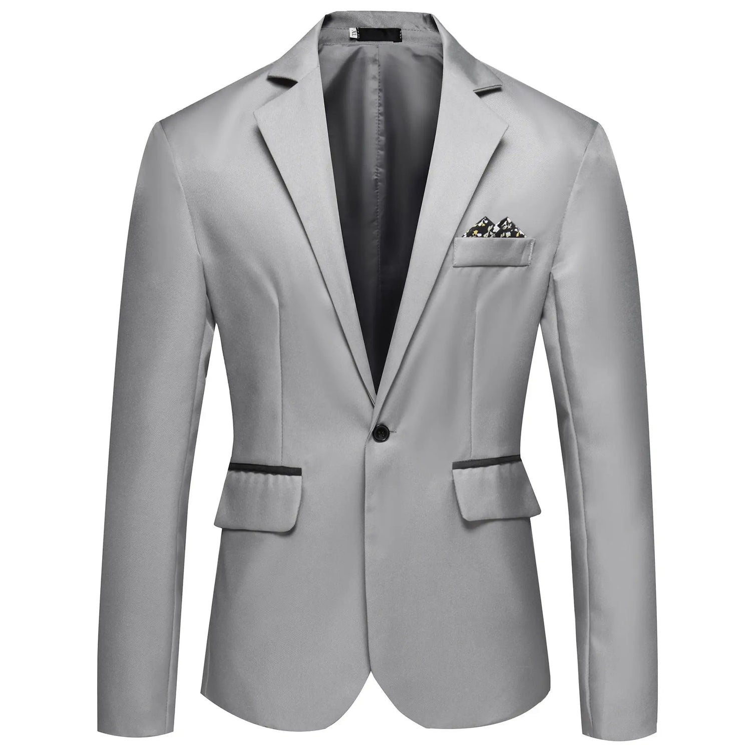 Solid Color Small Suit Hot Sale Men One Button Suit shopluxelook.store