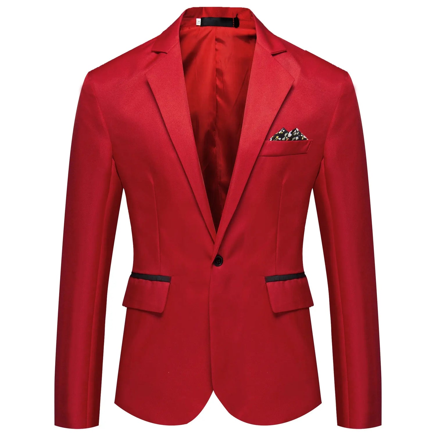 Solid Color Small Suit Hot Sale Men One Button Suit shopluxelook.store