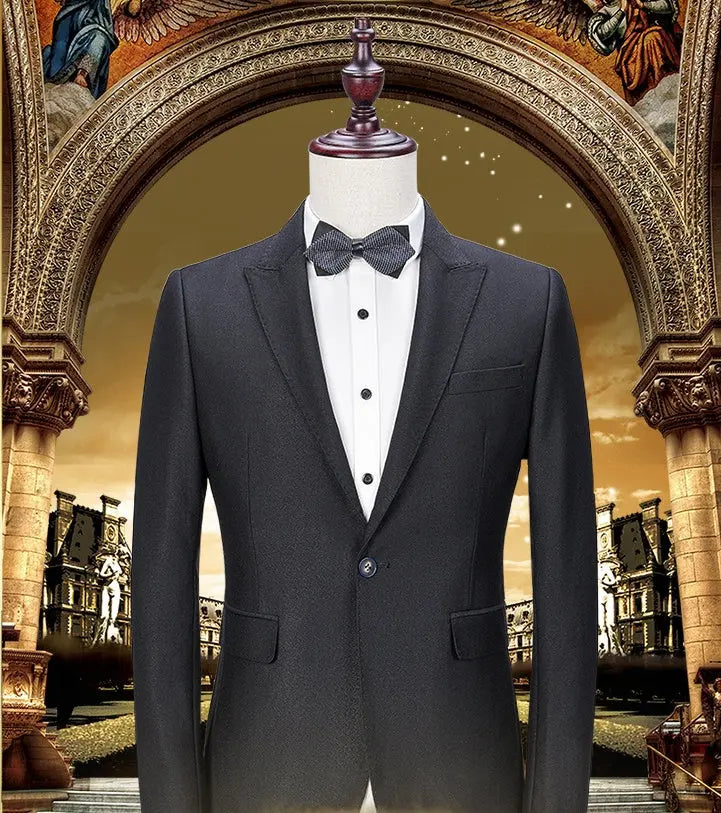 Three-piece suit jacket men shopluxelook.store