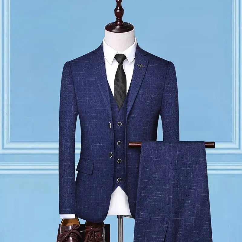 Three-piece suit for men shopluxelook.store