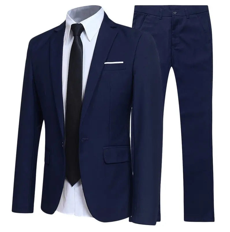 Suit 3-piece Suit Men Get Married In Business shopluxelook.store