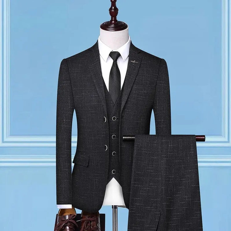 Three-piece suit for men shopluxelook.store