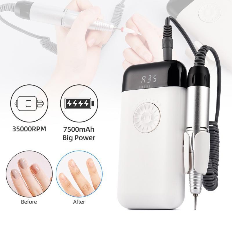 Salon Portable Manicure Drill Pedicure Drill Professional Nail Drill M