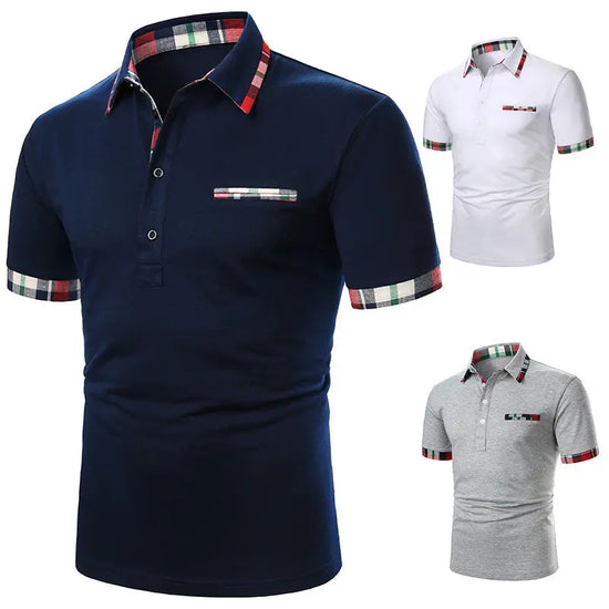 Men Polo Men Shirt Short Sleeve Polo Shirt shopluxelook.store