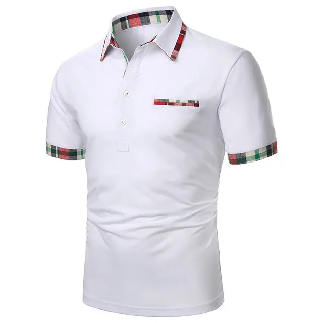 Men Polo Men Shirt Short Sleeve Polo Shirt shopluxelook.store