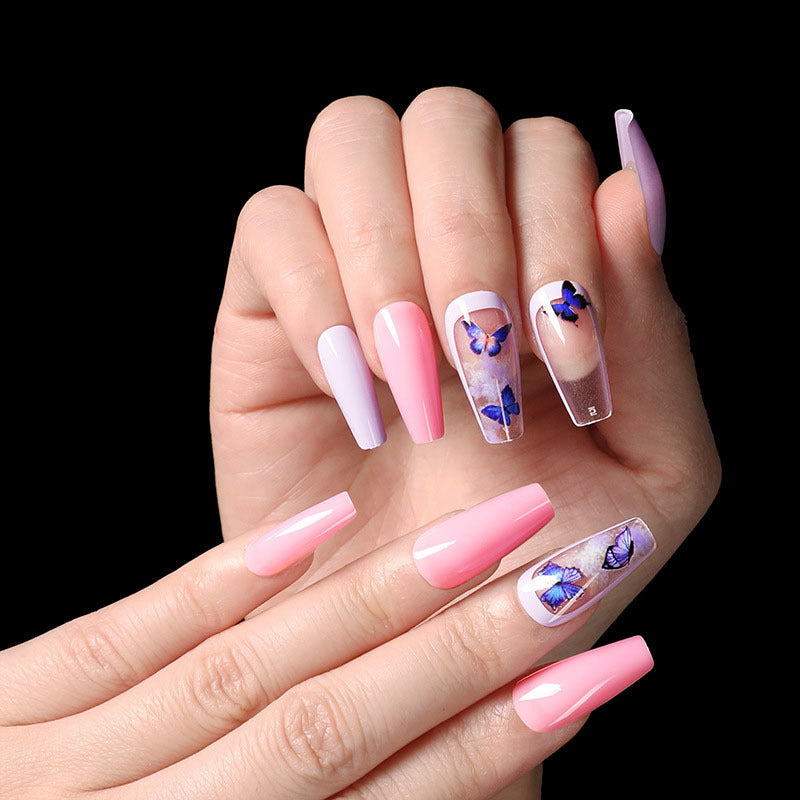 Wearing Nails, Fake Nails, Finished Ballet Nails, Cross-Border Transmi