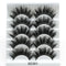 Mink False Eyelashes 3D False Eyelashes Five Pairs Of Soft Cotton Stalk Eyelashes