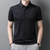 Summer New Short-Sleeved Polo Shirt Men shopluxelook.store