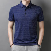 Summer New Short-Sleeved Polo Shirt Men shopluxelook.store