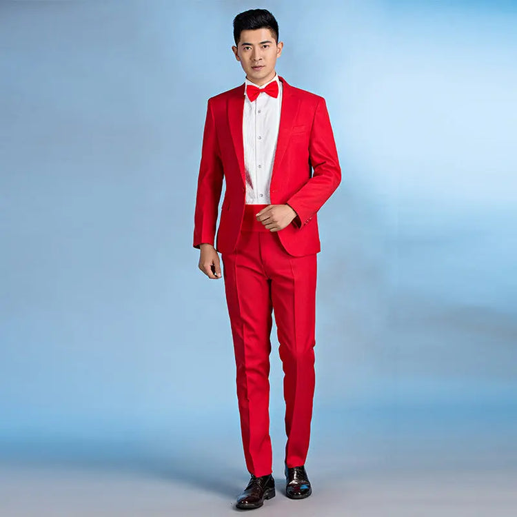 Suit Men Suit Groom Wedding Best Man Dress Slim Fit shopluxelook.store