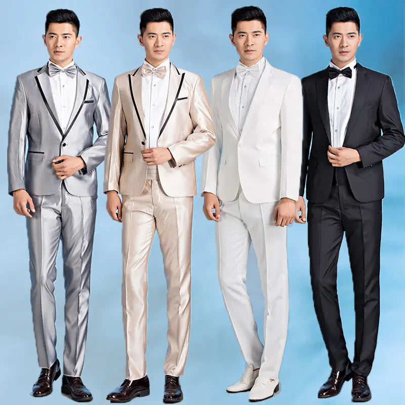 Suit Men Suit Groom Wedding Best Man Dress Slim Fit shopluxelook.store