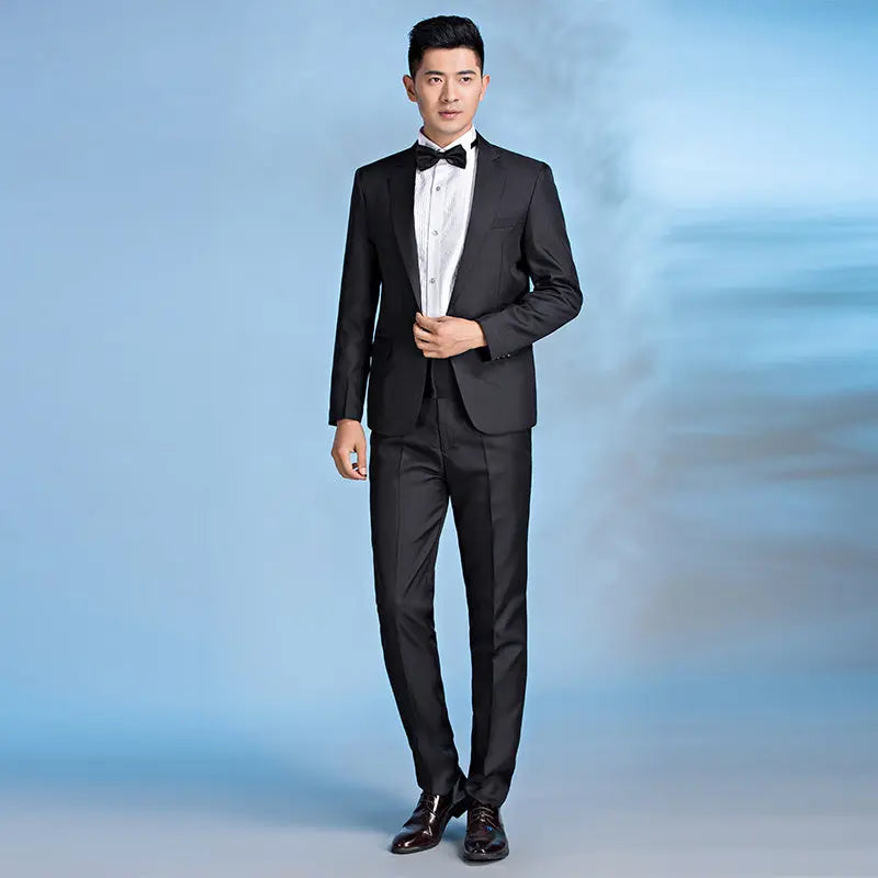 Suit Men Suit Groom Wedding Best Man Dress Slim Fit shopluxelook.store