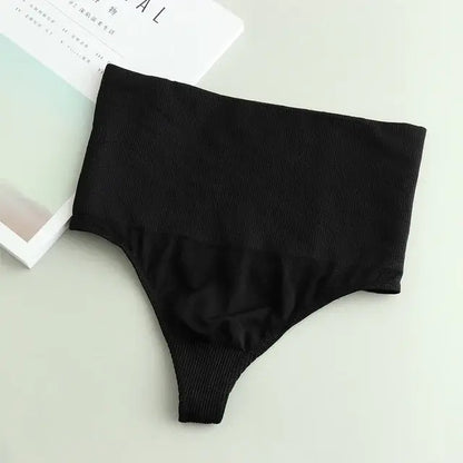 Seamless Thong Women - Black / XXXL