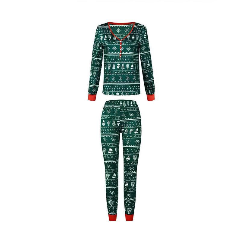 festive family matching pajamas-2023 Festive Family Matching Pajamas Set - Perfect for Mom, Dad, Kids & Baby Girl! Cozy Sleepwear for Holiday Cheer!-shopluxelook.store