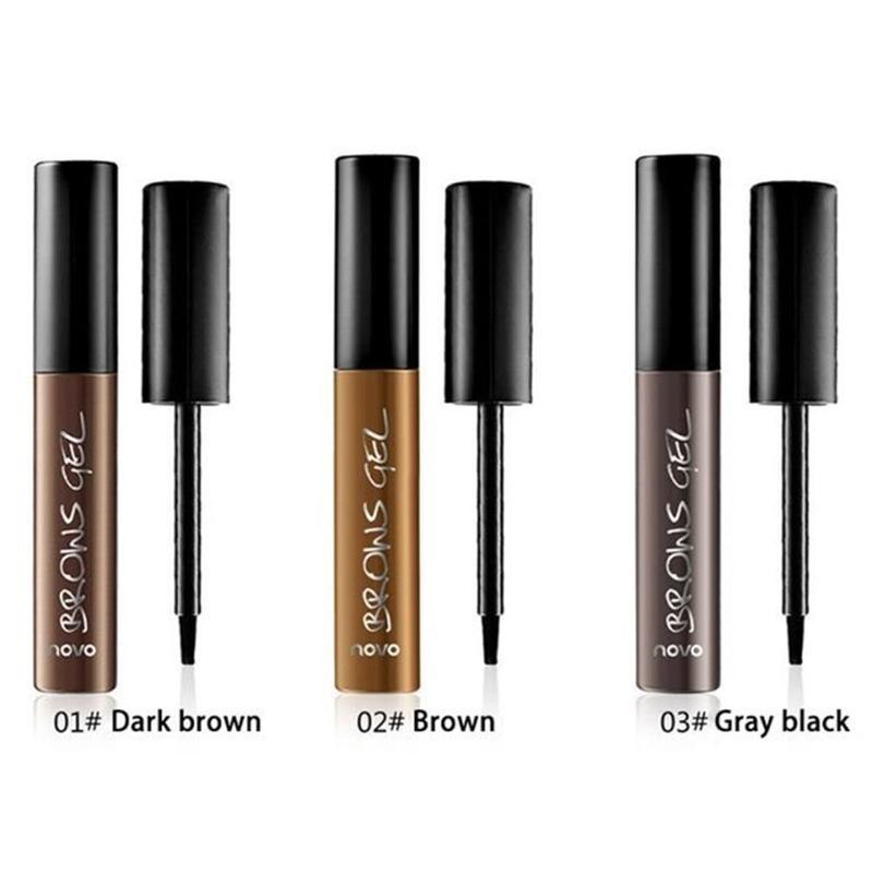 Peel Off Brown Black Eye Brow Tattoo Tint Waterproof Long-lasting Professional Eyebrow Gel Cream Mascara Eye Makeup Cosmetics