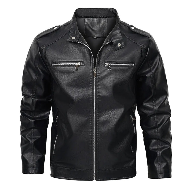 Stand Collar Motorcycle Clothing Men&