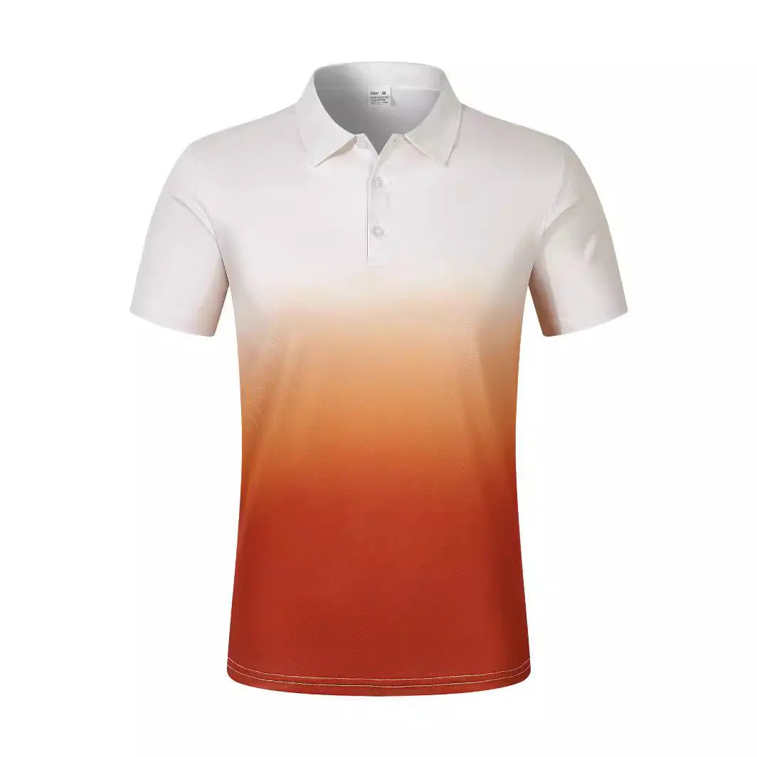 Pixie Gradient Pocket Polo Shirt Men shopluxelook.store