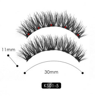 Natural Long Lasting Magnetic Liquid Eyeliner & Magnetic False Eyelash