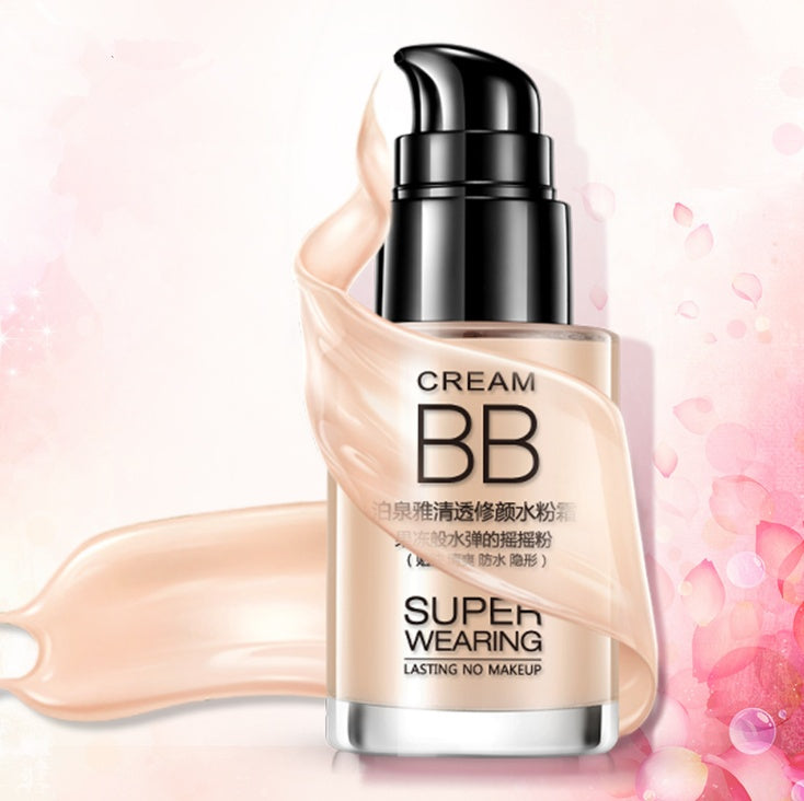 Clear and sleek hydrating cream nude makeup BB cream makeup concealer 