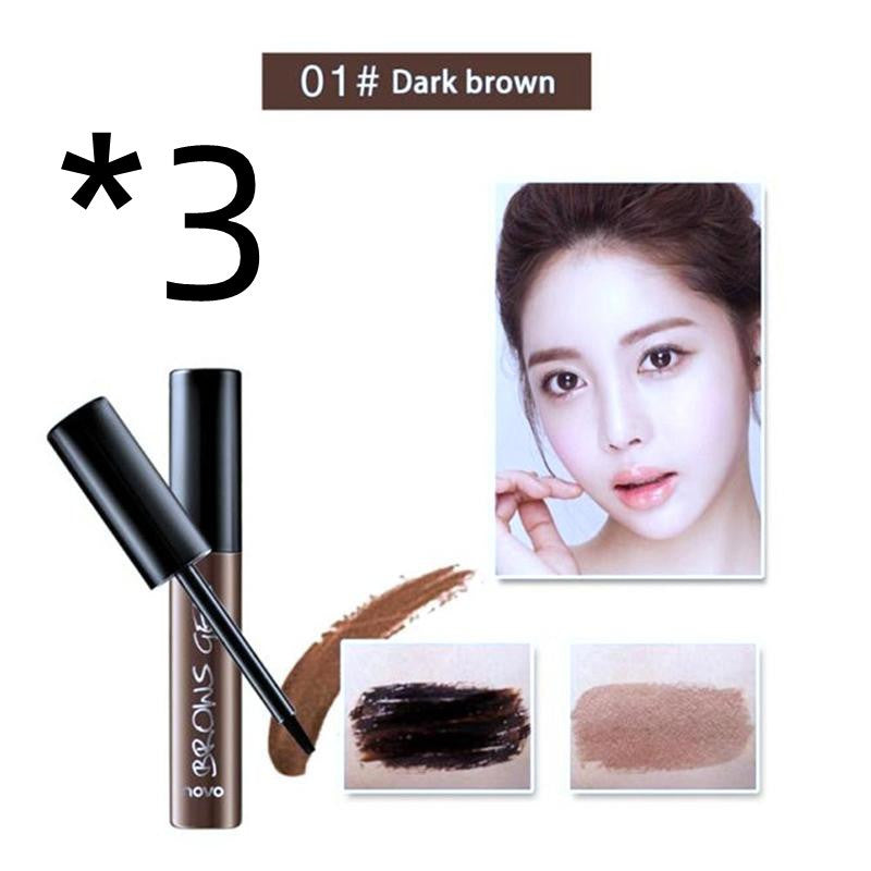 Peel Off Brown Black Eye Brow Tattoo Tint Waterproof Long-lasting Prof