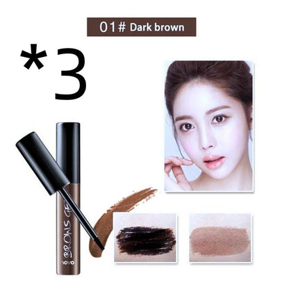 Peel Off Brown Black Eye Brow Tattoo Tint Waterproof Long-lasting Professional Eyebrow Gel Cream Mascara Eye Makeup Cosmetics