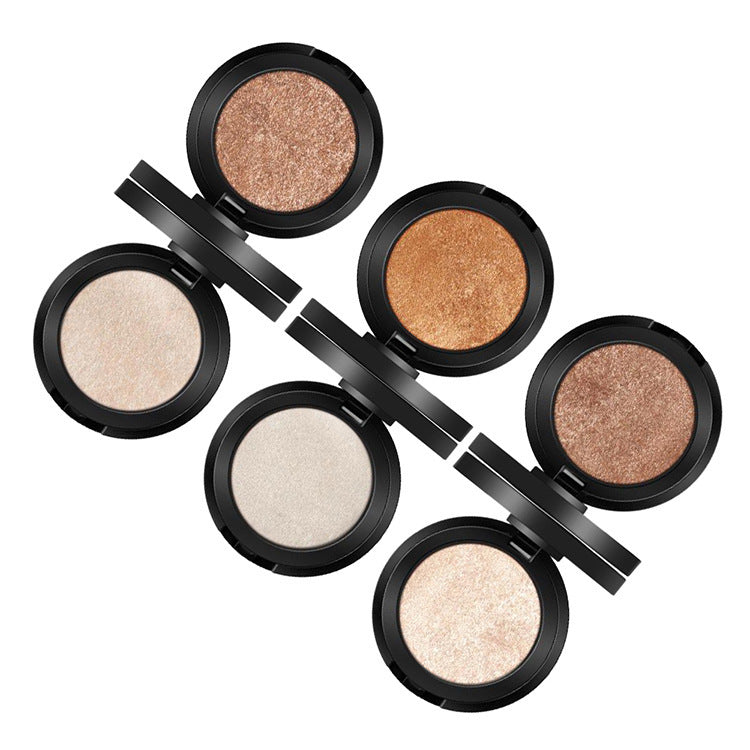 MYS Brand Face Makeup Powder 6 color Waterproof Minerals Shimmer Brigh