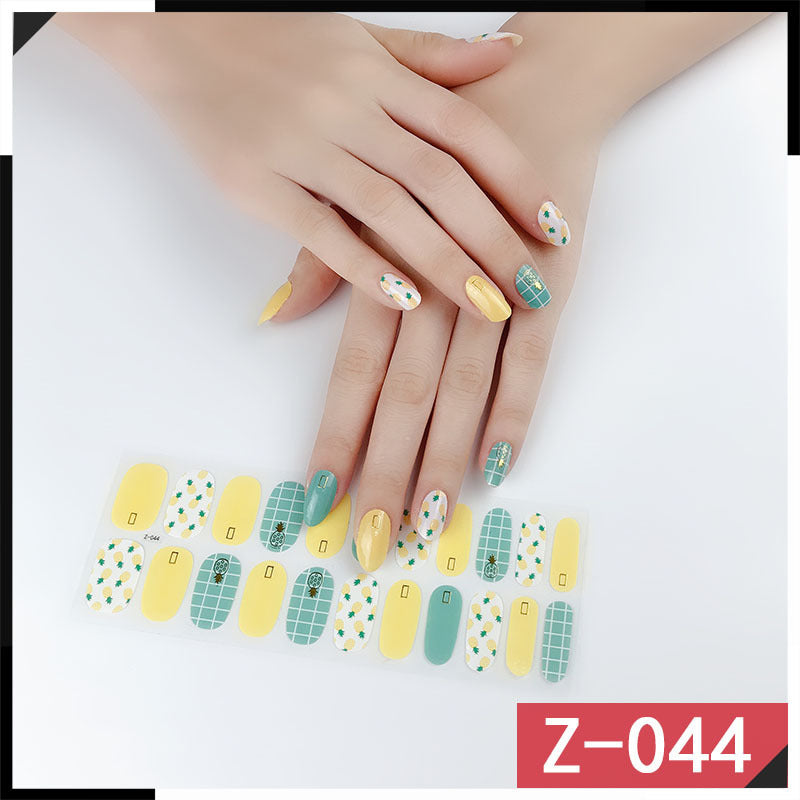 High-end nail polish nail sticker