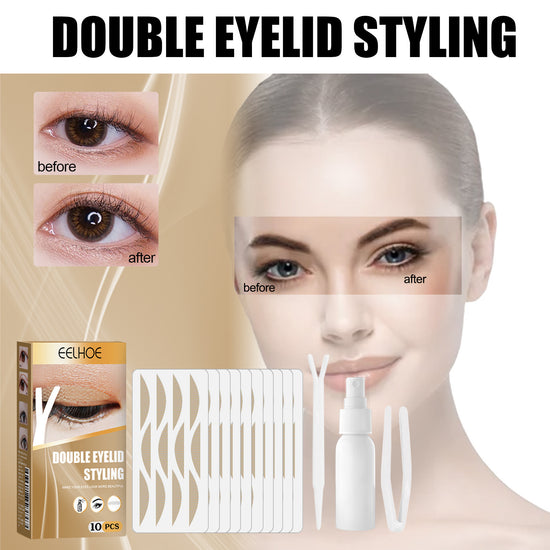 Double Eyelid Stickers Eye Beauty Tape Lace Mesh Invisible