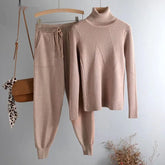 Sweater Casual Suit Pants Female Autumn And Winter Thick Thermal Knitting - shopluxelook.store