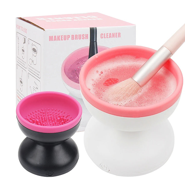 Electric Makeup Brush Cleaner Machine Portable Automatic USB Cosmetic 