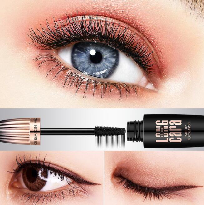 Makeup Eyelash Mascara Eye Lashes Makeup 4D Silk Fiber Lash Mascara Ne