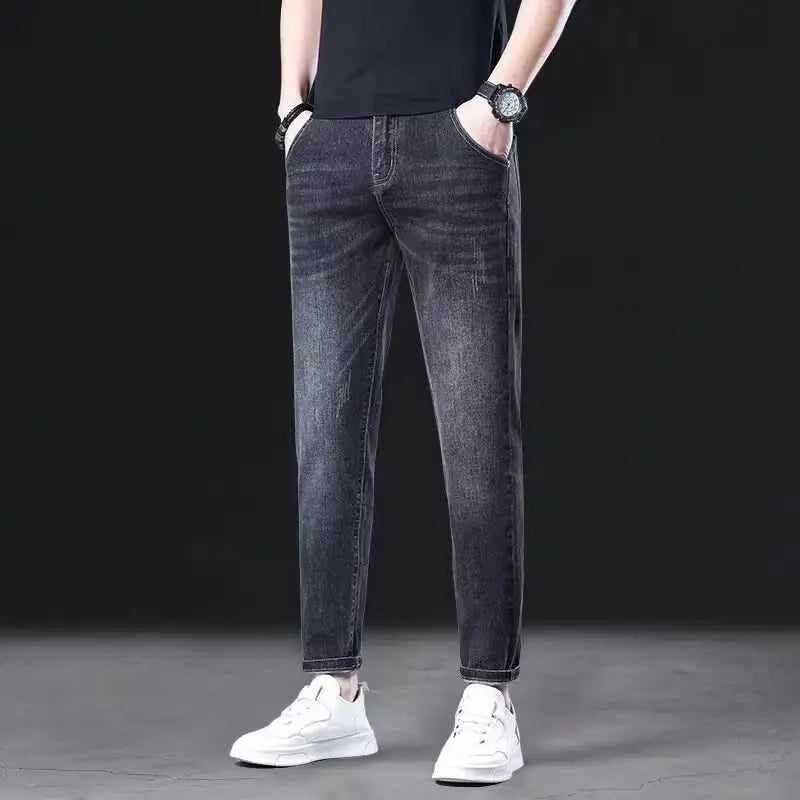 Summer Thin Stretch Jeans For Men - shopluxelook.store