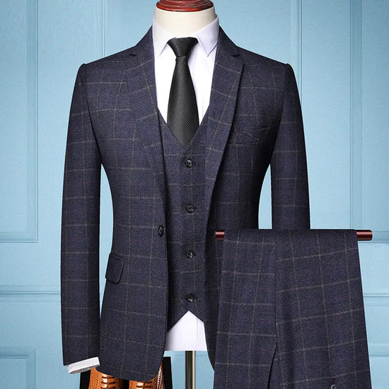 Three-piece suit for men shopluxelook.store