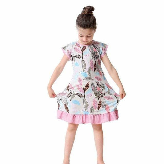 3D Printing Pajamas Children Clothes Children Pajamas Dresses Baby Girls Pajamas Pajamas