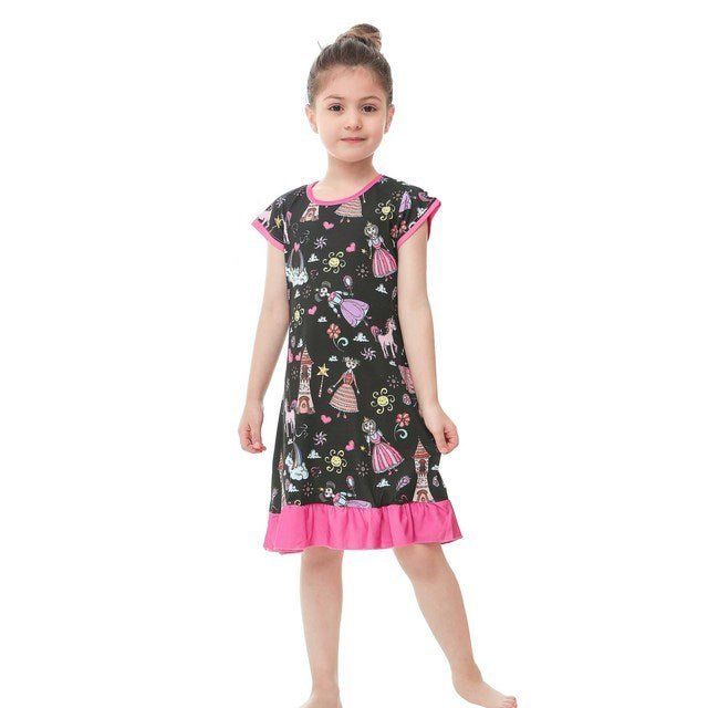 3D printing pajamas-3D Printing Pajamas Children Clothes Children Pajamas Dresses Baby Girls Pajamas Pajamas-shopluxelook.store