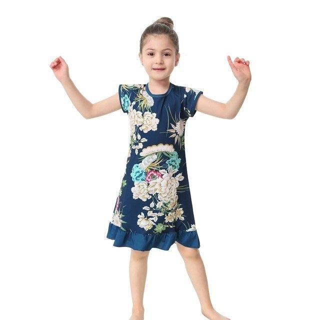 3D printing pajamas-3D Printing Pajamas Children Clothes Children Pajamas Dresses Baby Girls Pajamas Pajamas-shopluxelook.store