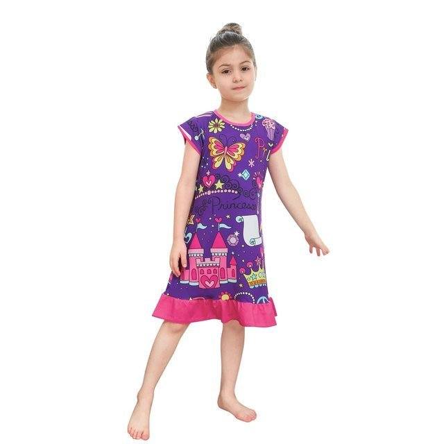 3D printing pajamas-3D Printing Pajamas Children Clothes Children Pajamas Dresses Baby Girls Pajamas Pajamas-shopluxelook.store