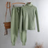 Sweater Casual Suit Pants Female Autumn And Winter Thick Thermal Knitting - shopluxelook.store