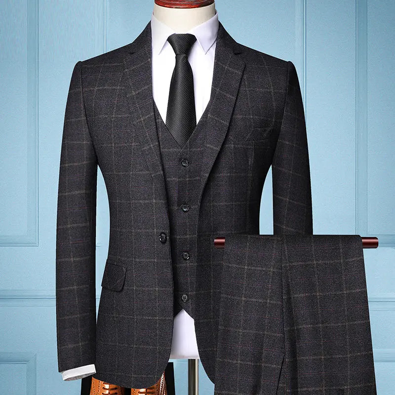 Three-piece suit for men shopluxelook.store